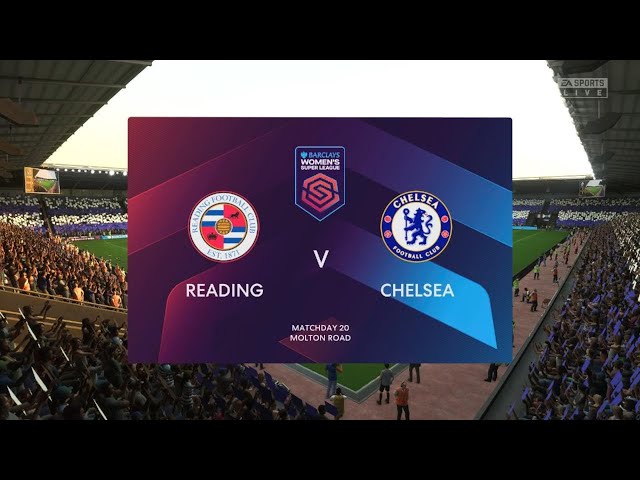 FIFA 23: Reading Vs Chelsea in the Barclays WSL