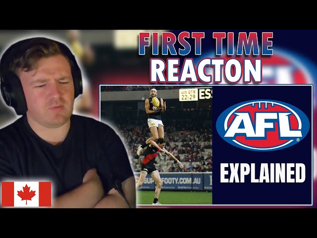 ICE HOCKEY FAN REACTS: What is AFL? Australian Rules Football Explained