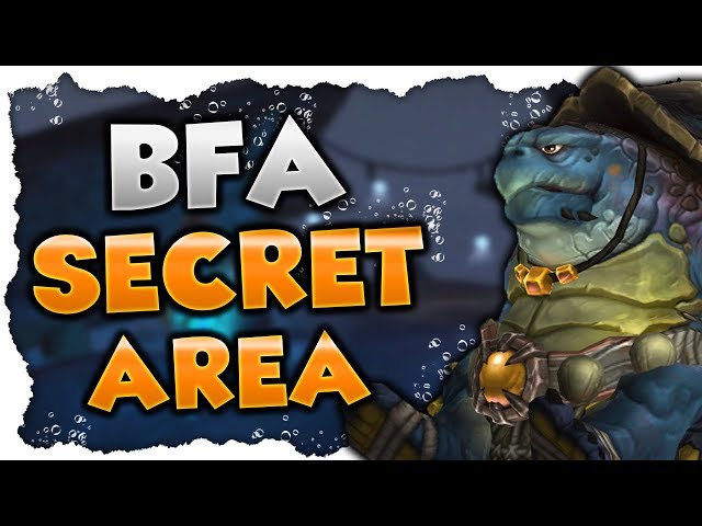 "Secret" Underwater Tortollan Area - Battle for Azeroth!