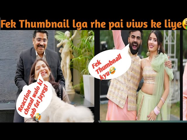 Reaction  chenal walo ko fir  di dhamki pai ne 😂 aur fek Thumbnail bna kar aab viws pai🤑