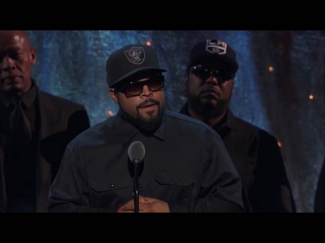 Ice Cube of N.W.A's Rock & Roll Hall of Fame Acceptance Speech | 2016 Induction