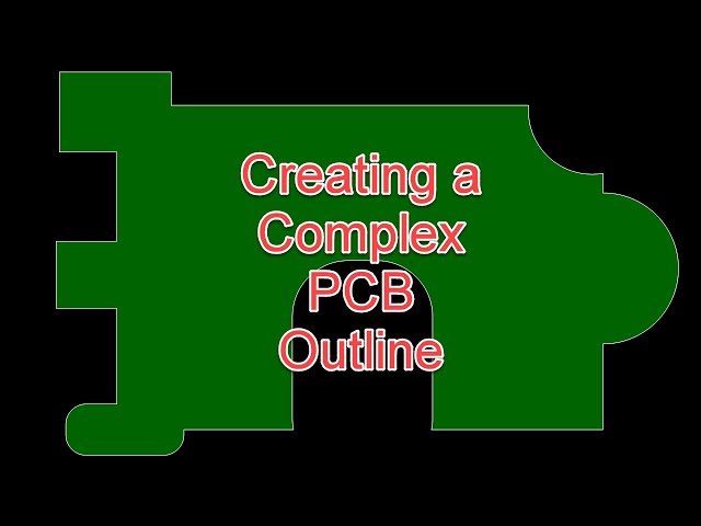 Combining Shapes to Make a PCB in the DEX PCB Designer