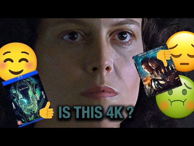 Aliens (1986) 4K UHD Blu-ray VS Blu-ray Comparison | No Remaster? Fake HDR? Lazy AI Upscale?