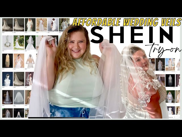 SHEIN WEDDING VEILS | BUYING MY WEDDING VEIL FROM SHEIN