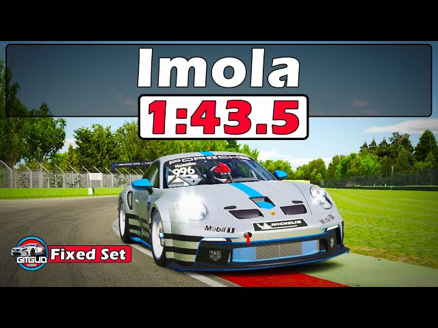 iRacing Porsche Cup Imola Track Guide - 1:43.5