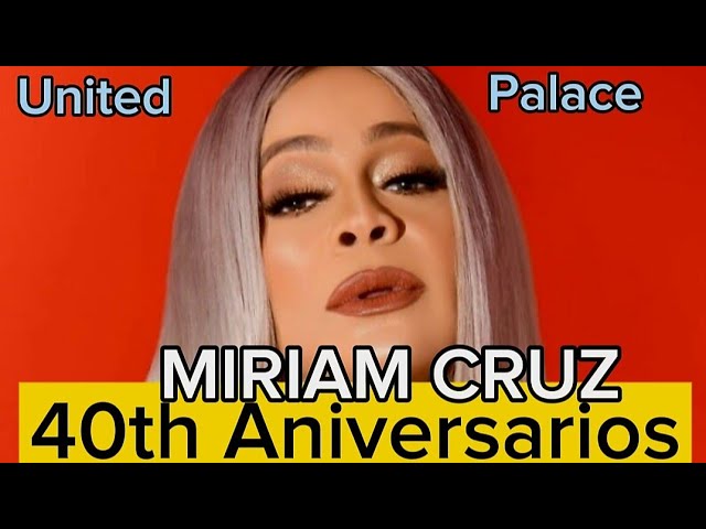 Miriam Cruz, 40TH  Aniversarios la historia continúa #farandularadioshow #miriamcruz