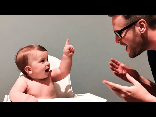 Funniest Moments of Baby And Daddy 😂😍 | Try Not To Laugh