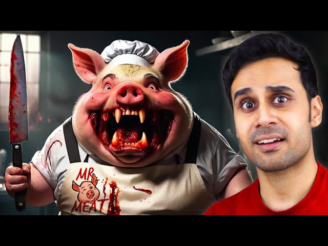 Mr Meat Pig Game is SUPER SCARY (HORROR GAME)