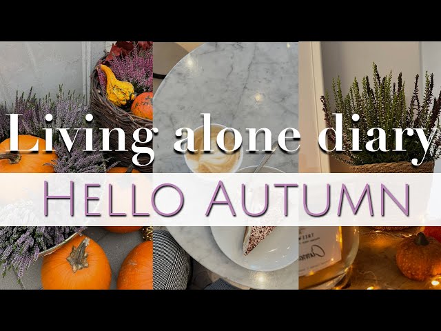 Autumn Home Decor 🍂 | ☕ cozy time | trip to Książ Castle ⭐ | Living alone diaries Europe - Poland