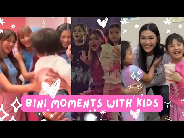 BINI Moments with Kids | BINI VIDEOS