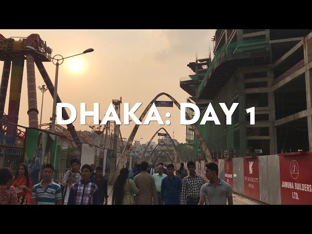 Dhaka, Bangladesh: Day 1 - We went to a Mall