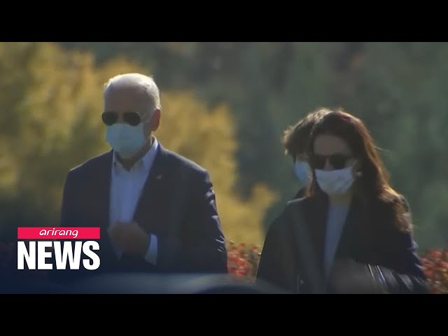 Biden heads to church after victory... Trump golfing for second straight day