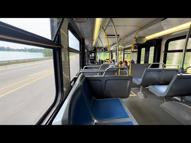 Orillia Transit 2008 New Flyer D40LF 0817 | Allison B400R l South Loop B To Downtown Terminal