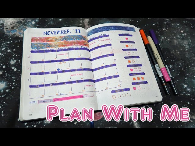 Reading Bujo | Plan With Me November 2019