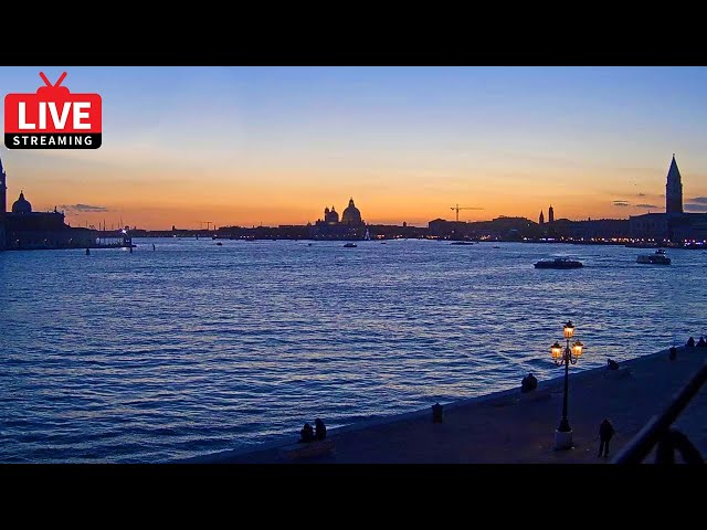 🔴 Venice Live Cam - San Marco Basin in Live Streaming - Webcam en direct ベネチア ライブ