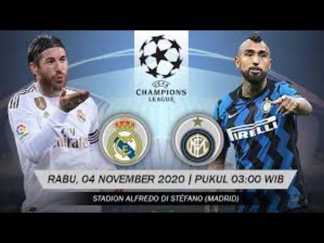 UCL REAL MADRID VS INTER MILAN {4-11-2020}