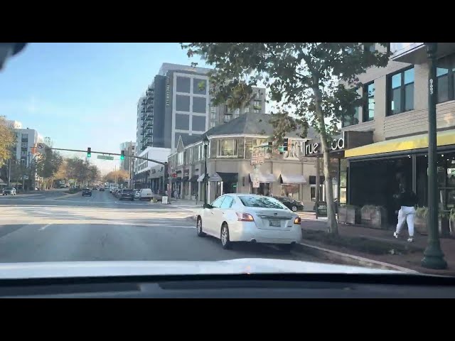 4K 🇺🇸| Driving Tour | Downtown Bethesda, Maryland