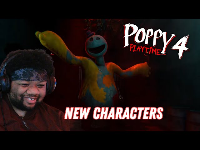 Poppy Playtime Chapter 4 Gameplay Reaction