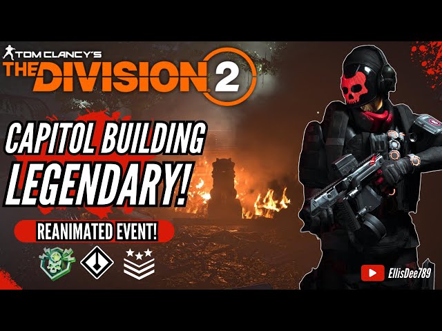 Capitol Building LEGENDARY REANIMATED OUROBOROS STRIKER TANK BUILD - The Division 2