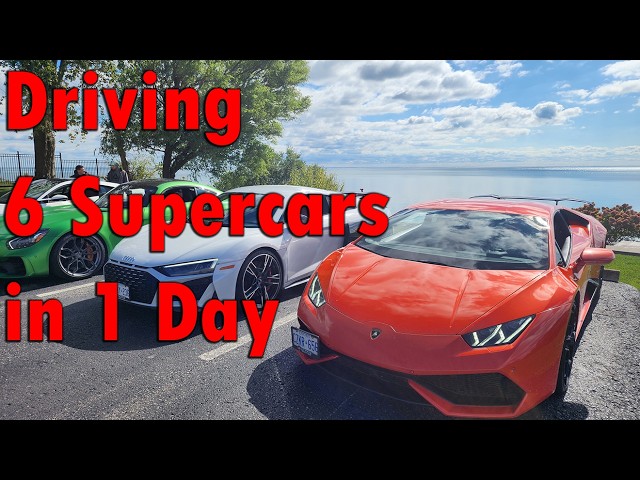 Supercar Rally - SIX Luxury Cars tested across 200km