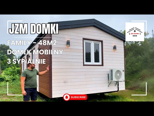 No. 13 Mobile Home 48m² Family | Year-Round | 3 Bedrooms | JZM Domki