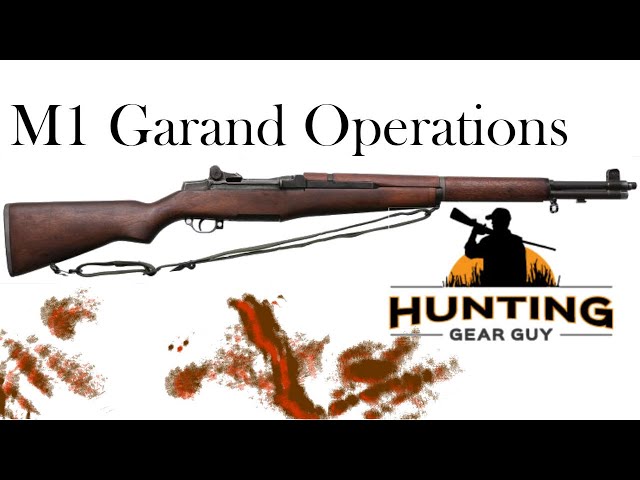 M1 Garand Operations