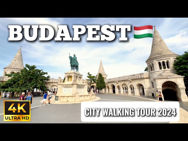 4K Walking Tour of Budapest | Discover Buda Castle, Parliament, and the Iconic Danube River