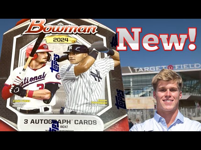 HUGE $1,000+ PULL!  NEW RELEASE!  2024 BOWMAN JUMBO BOX OPENING!