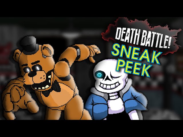 Freddy VS Sans (FNAF VS UNDERTALE) [DEATH BATTLE Fan-Made Animation Preview]