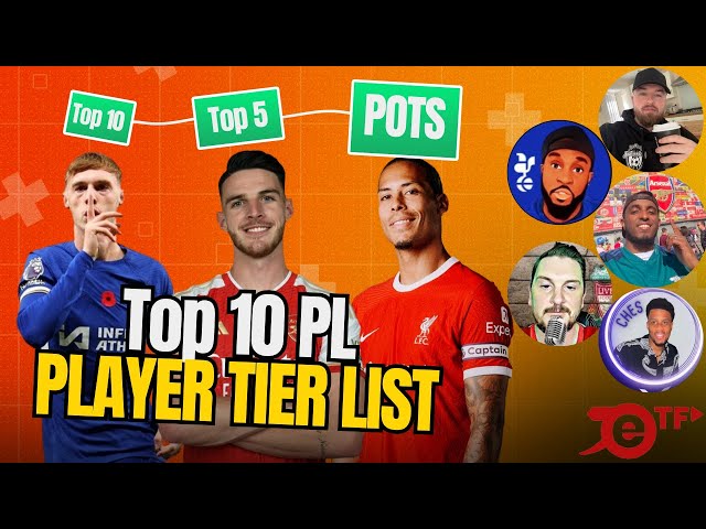 RANKING THE TOP 10 PREMIER LEAGUE PLAYERS TIER LIST FT @NeverAFoul @liverpoolchats