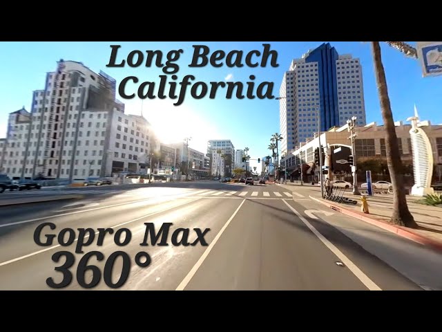 Long Beach California Gopro Max 360° Honda Metropolitan Ride