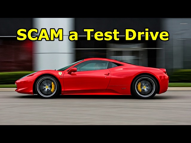 How to Scam a FREE Supercar Test Drive