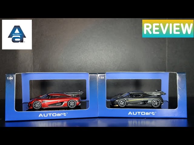 AutoArt 1/64 - Koenigsegg One:1 - Full Carbon & Apple Red - REVIEW