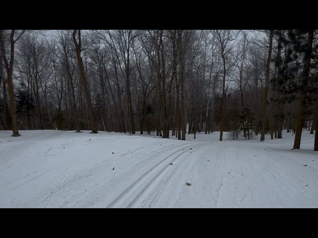 Relaxing 4.5K ski on Maplelag’s Skater’s Waltz MN