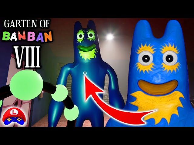 Garten of Banban 8 - I FOUND the NEW BLUE BANBAN in the GAME (First meeting with Flumbo) 💉