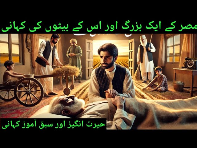 Egypt k Aik Bazurg aor us k Betoon ki Kahani | Urdu Moral Stories | Urdu Kahani (Urdu/Hindi)