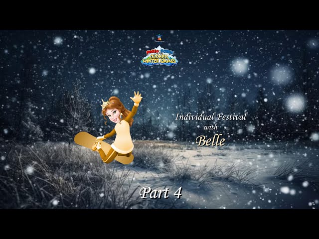 Mario & Sonic at the Olympic Winter Games Festival Mode Individual (Belle) Part 4