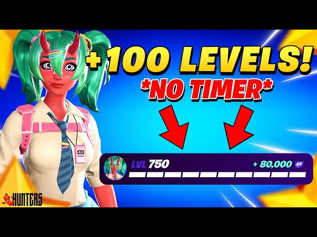 *No Timer* Game Breaking FORTNITE XP GLITCH Map to LEVEL UP FAST