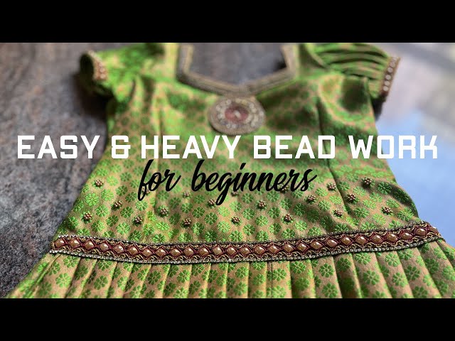 Designing on stitched blouse|Simple steps|Amazing look for beginners using normal needle and thread