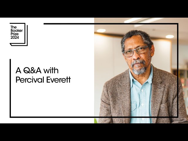 A Q&A with Percival Everett | The Booker Prize