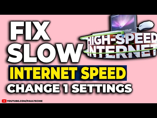 Fix Slow Internet Speed | Change This 1 Settings | Works On All Windows