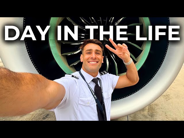 Day In The Life Of An AIRLINE PILOT | Florida To Islip