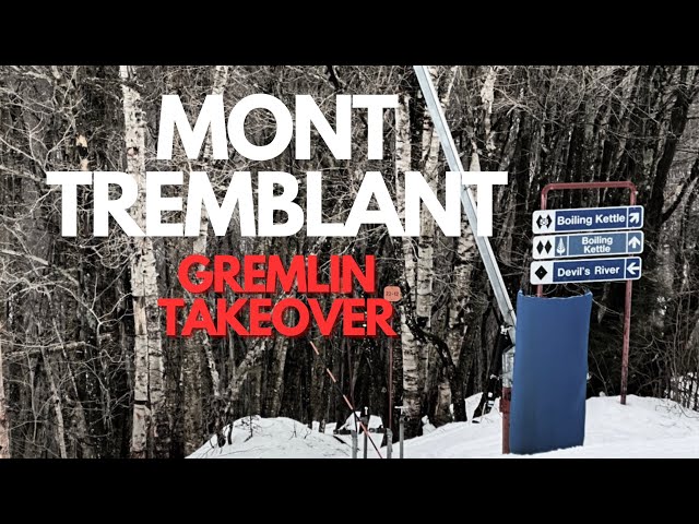 Trying Not to Run Kids Over at Mont Tremblant