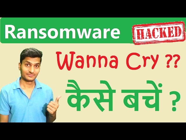 Ransomware attack Explained | Wanna cry virus How to be safe in hindi | Mr Technical