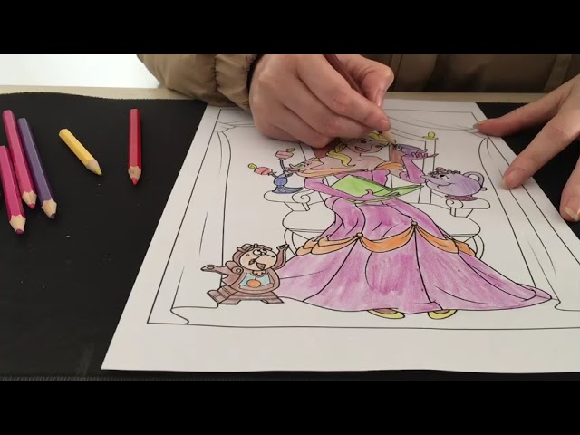 Beautiful drawing tutorial with beautiful teacher Thuy part 67