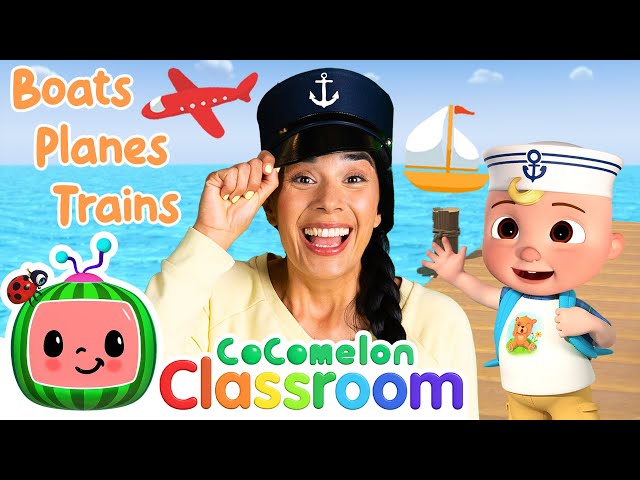 Guess Which Vehicle with Ms. Appleberry | Toddler Learning Videos | CoComelon Classroom Kids