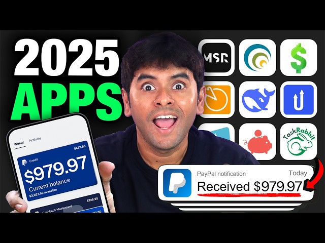 15 BEST Money Making Apps To Get Paid DAILY In 2025