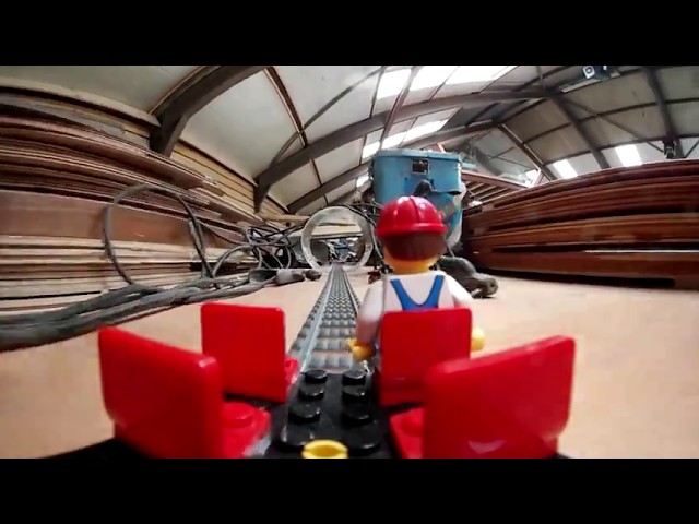 LEGO Train Factory Ride - UPSTAIRS 360