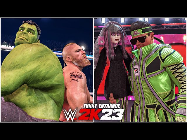 WWE 2K23 Funny Entrances (Modded)