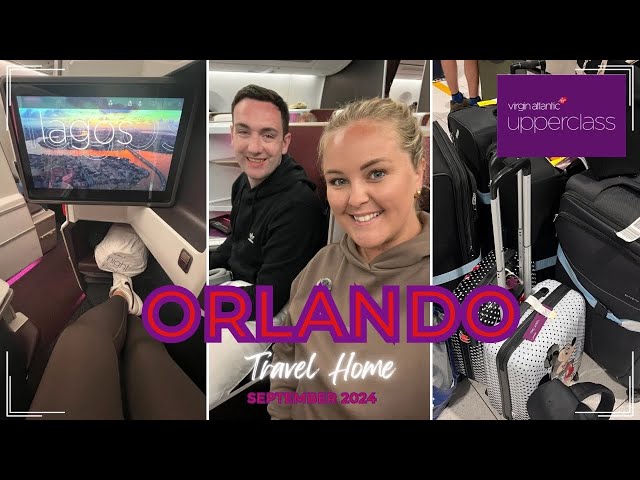 Travel Home Day | Virgin Upper Class A350-1000 | Orlando to Manchester | MCO - MAN | Florida Day 19